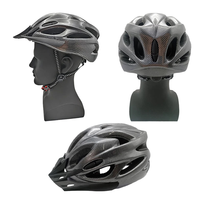 Bicycle Helmet with Comfortable Padding, Lightweight, Adjustable Safety Head Protection