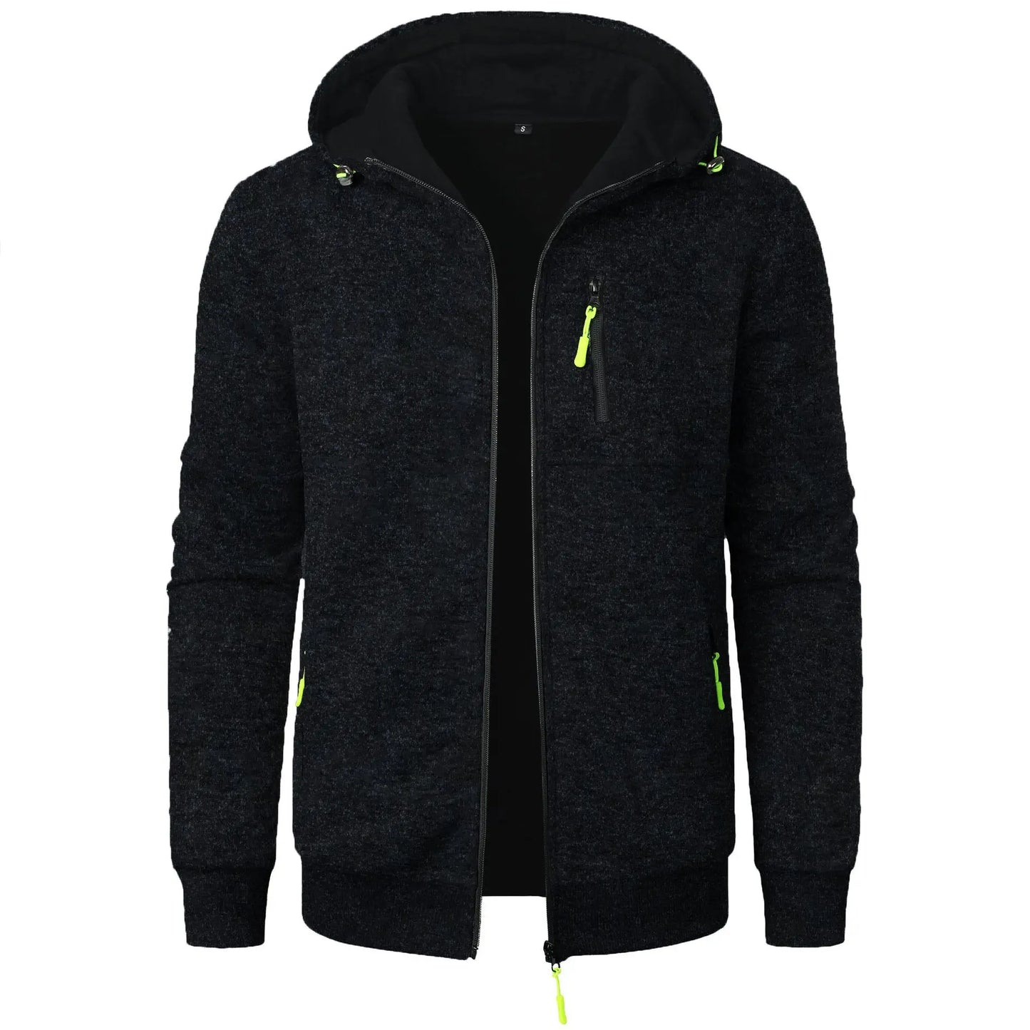 Men's Sports Fitness Casual Hooded Cardigan Jacket