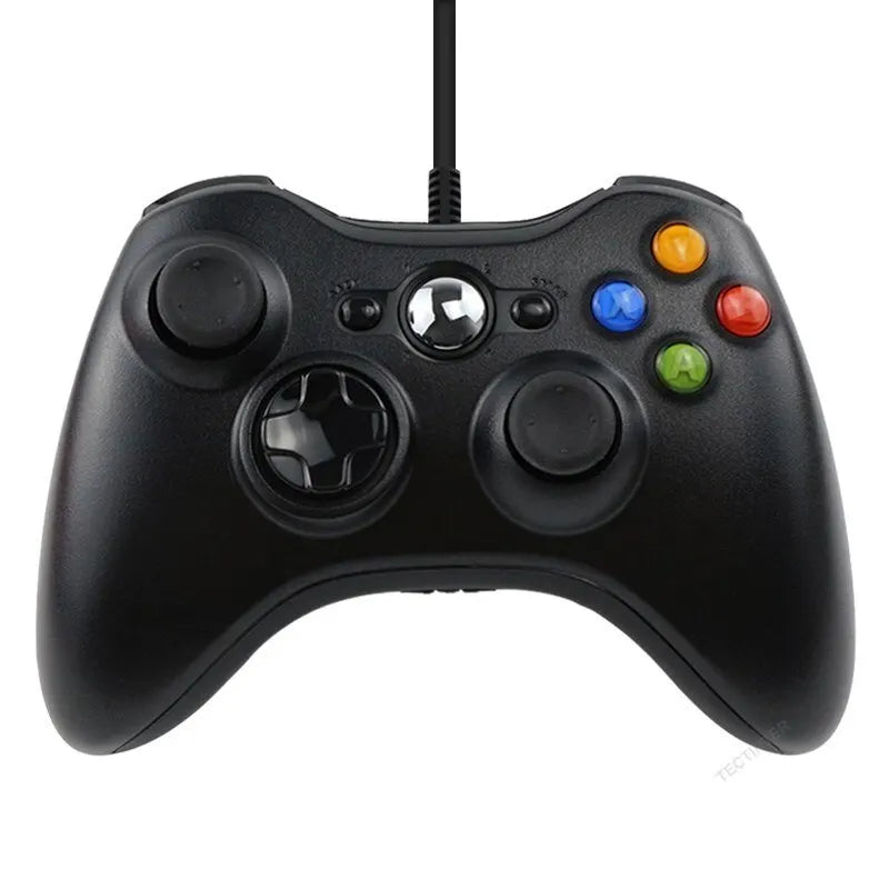 USB Wired Game Controller for Xbox 360 Console, Win 7/8/10 PC Gamepad Joystick