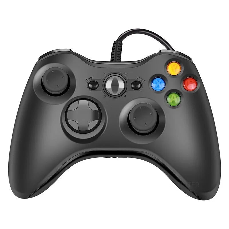 USB Wired Game Controller for Xbox 360 Console, Win 7/8/10 PC Gamepad Joystick