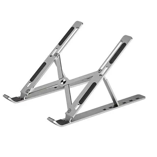 Portable Laptop Stand, Aluminum Notebook Support, MacBook Air/Pro Holder, Foldable PC Base