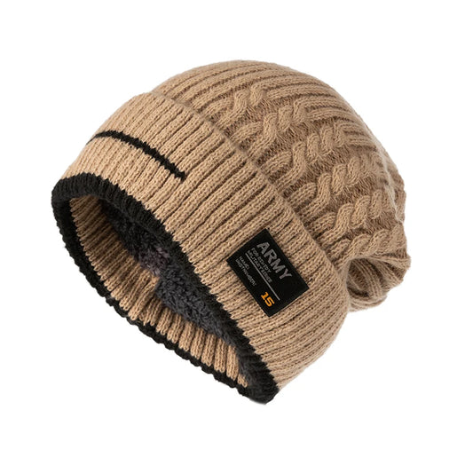 Winter Beanie Hat - Knitted, Thick, Unisex Skull Cap for Men & Women