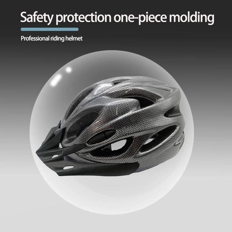 Bicycle Helmet with Comfortable Padding, Lightweight, Adjustable Safety Head Protection