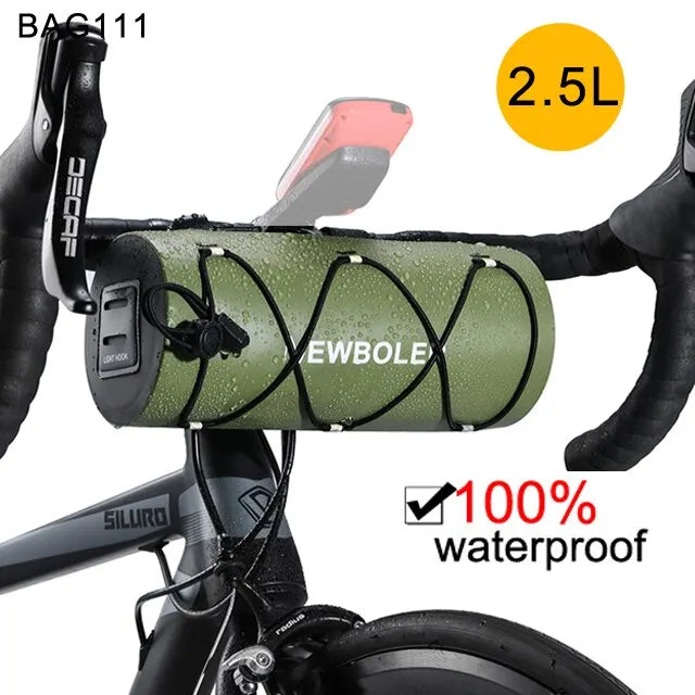 NEWBOLER Waterproof Bicycle Frame Pannier Bag Multifunction Shoulder Bike Accessory