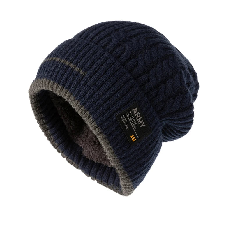 Winter Beanie Hat - Knitted, Thick, Unisex Skull Cap for Men & Women