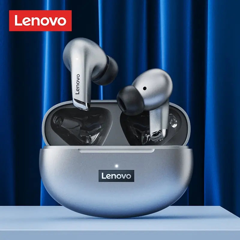 Original Lenovo LP5 Bluetooth Earbuds, Waterproof Sports Headset with Mic