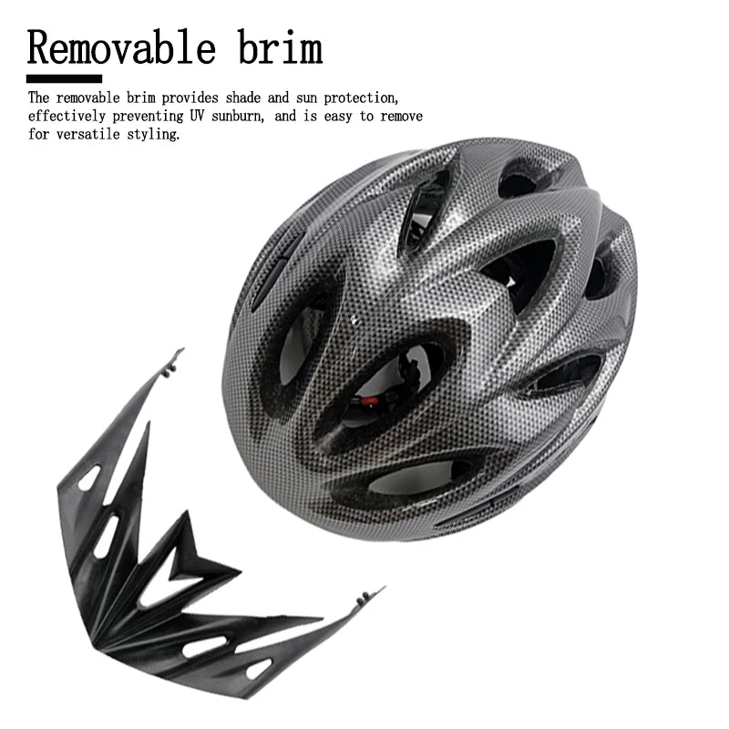 Bicycle Helmet with Comfortable Padding, Lightweight, Adjustable Safety Head Protection