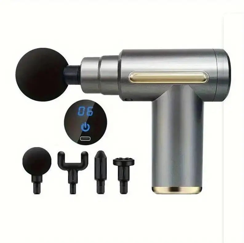 Mini Muscle Massage Gun – Portable Deep Tissue Handheld Percussion Massager for Body, Back, Neck & Legs