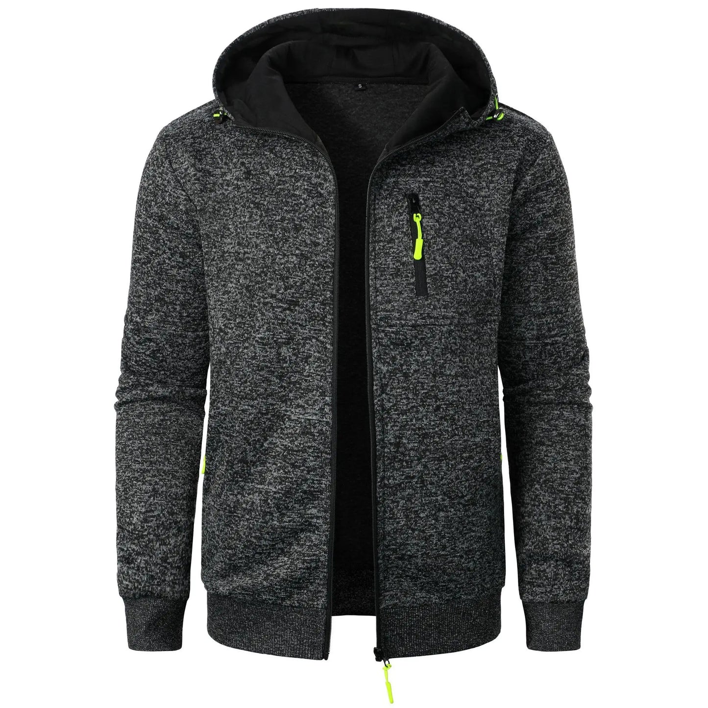 Men's Sports Fitness Casual Hooded Cardigan Jacket